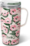 Swig Life 22oz Travel Mug, Insulated Tumbler with Handle and Lid, Travel