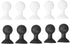 Washer Door Prop, Rubber Poster Stand, Draft Stoppers, Washing Machine Lid Lock Holder, Prevents Odors, 10PCS