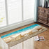 3D Non Slip Bath Rugs Sponge Foam for Bathroom,Durable Flannel Mat Bright Print rug for Living Room, Absorbent water