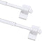Adjustable Magnetic Curtain Rods for Metal Doors, Multi-Use, 1/2 Inch Diameter, Tool Free (2 Pack, Adjust from 9 to 16