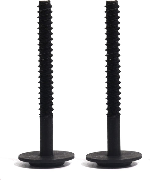 316433300 Black Metal Screw for Range Oven Door Handle Compatible with Frigidaire, Kenmore, Electrolux (2PACK)