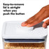 6.0 OXO Good Grips POP Container - Airtight Food Storage - Big Square Tall Qt Ideal for bulk snacks and cereal