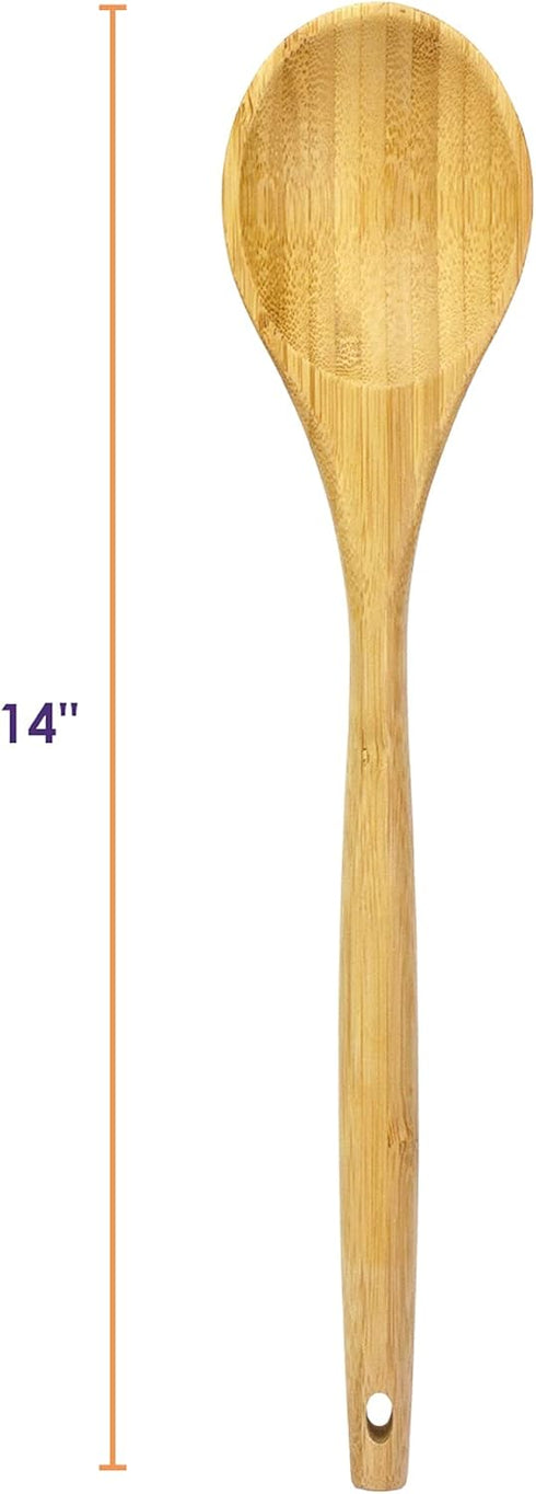 Totally Bamboo Mixing Spoon, Bamboo Cooking Utensil