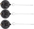 Yosoo 3 Pcs Bird Feeder Wall Mount, Window Suction Cup Feeders with Hooks for Plant Decoration