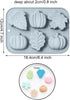 2 Pack Harvest Thanksgiving Themed Silicone Cake Molds 6 Cavity 3D Autumn Pumpkin Maple Leaves Mould Tray DIY Baking Fall D cor Tools for Chocolate Candy Mousse Dessert Gummy Handmade Soap Clay