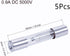 5KV 0.9A Microwave Oven Protection High Voltage Fuse Tube 6x40mm 5pcs by bnafes
