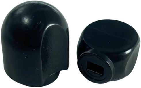 Set of 2 Stand Mixer Speed Control and Lock Lever Black Knob Replacement Parts for KitchenAid