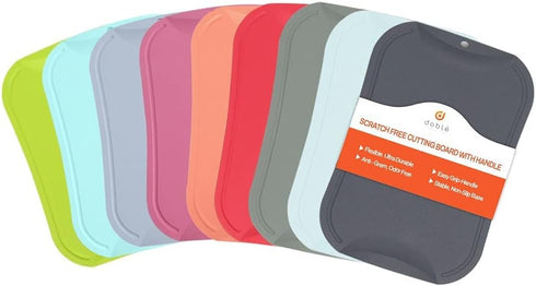 doblé Non-Scratch Flexible Cutting Board for Chopping, Large (15.6" x 10.7"), Scratch Free, Non-Slip, Dishwasher Safe
