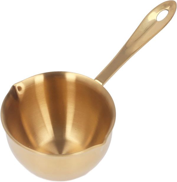 CHICIRIS Stainless Steel Saucepan, Non Stick Multipurpose Sauce Pan with Pour Spout for Cooking