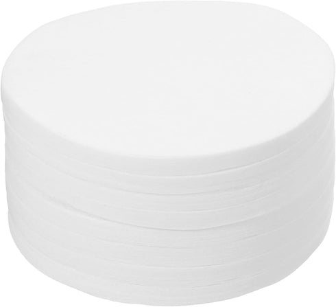 uxcell 600Pcs Disposable Round Coffee Filters, 62mm White Paper for Home Office Use, Pour Over and Drip Coffee Maker