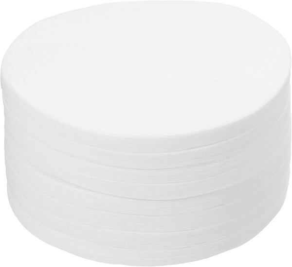 uxcell 600Pcs Disposable Round Coffee Filters, 62mm White Paper for Home Office Use, Pour Over and Drip Coffee Maker