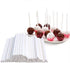 Lollipop Stick (6 inch), Candy Wrappers and Twist Ties Set, 100 Papery Lollipop Sticks, 200 Bags & 200 Twist Ties