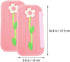 SOLUSTRE 6pcs Flower Refrigerator Handle Gloves, Car Door Handle Covers, Kitchen Appliance Handle Cover Fabric