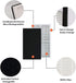 BBT BAMBOOST Filters C Compatible with Idylis Air Purifier IAP-10-200 & IAP-10-280, 2 pcs HEPA Filter & 4 Carbon