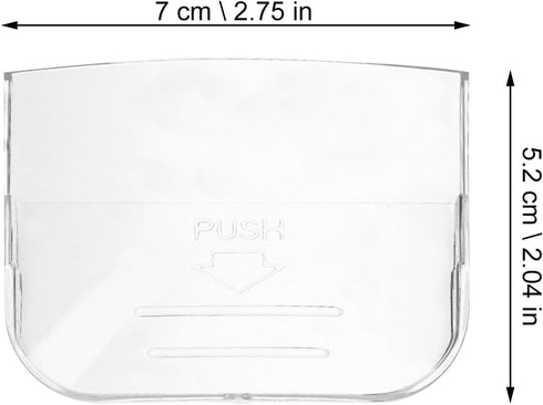 5pcs Clear Drinking Glasses, Plastic Rice Cooker Water Box, Transparency Condensation Collector Accessories
