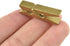 HAHIYO Gold Wooden Clothes Pins, Small Clothespins 1.38 inches Length, 50 Pack Sturdy for Laundry and DIY Craft