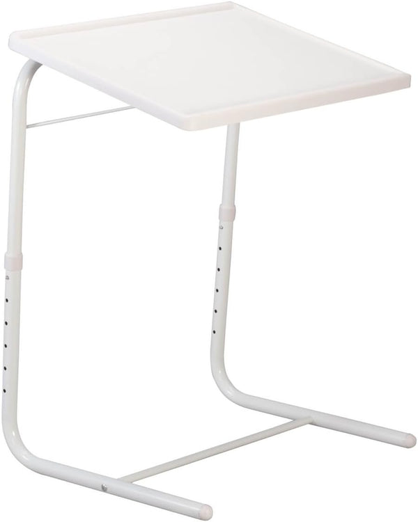 EasyComforts Adjustable Tray Table - White