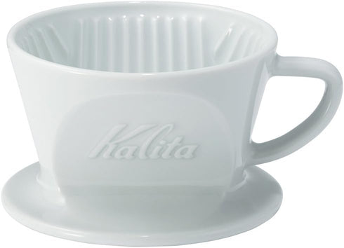 Kalita HASAMI & Kalita HA101#01010 Coffee Dripper, Porcelain Hasami Ware for 1-2 People