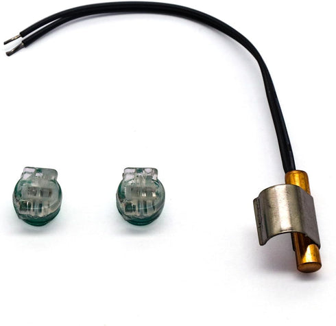 Replacement W10316760 Refrigerator Thermistor Sensor with Clip, Compatible with Whirlpool KitchenAid (Pack of 2)