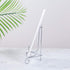 Artliving 2 Pack 6" Silver Iron Plate Stand, Easel Display for Photos, Cookbooks, Decorative Plates, Tablets