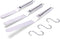 Offset Spatulas Cake Icing Knife Set of 3 - 6, 8, 10 Inch with Angled Cake Frosting Decorating Spatula