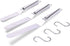 Offset Spatulas Cake Icing Knife Set of 3 - 6, 8, 10 Inch with Angled Cake Frosting Decorating Spatula