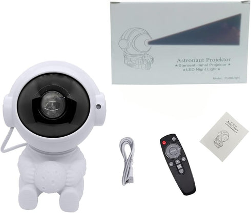 SHIXING Astronaut Galaxy Projector LED Night Lights for Kids,Nebula Ceiling Lamp Star Light Nightlight Kids for Room