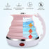Upgrade Travel Kettle, ShineMe Food Grade Silicone Dual Voltage 110-220V Ultrathin Portable Electric Water Kettle with