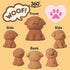3D 2-in-1 Set (1, Sifri Brown Sugar Keeper Terracotta Clay Puppy & Spoon Saver Softener Cute Kitchen Storage