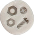 Hand Tools Silicone Molds - Screw Nut Fondant Mold for Construction Tools Candy Decorating Cupcake Topper