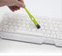 20 Pcs 11CM/4.33 Inch Green Plastic Handle Mini Dust Removal Brush Nylon Hair Brush Computer Keyboard Cleaning Small Brush Lamp Humidifier Clean Rag for Home Office Use by vipolish