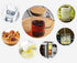 1L Glass Measuring Cups Jugs with Lid - Large Measuring Pitcher Beaker for Hot/Cold Liquid, Clear Scale with Spout
