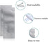 PABCK 100 Pcs 1.38x3.94 Inch Coffee Food Storage Heat Sealable Mylar Pure Foil Bag, Vacuum Pouch for Sampling Packaging