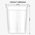 Replacement Condensation Collector for Instant Pot DUO, Duo Plus, ULTRA, LUX, 5, 6, 8 Quart All Series, 2 Pcs