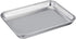 TeamFar Pure Stainless Steel Toaster Oven Pan - 7''x9.3''x1'', Heavy Duty, Dishwasher Safe