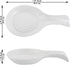 Kyraton Spoon Rest 2 Pack, Plastic Spoon Holder For Kitchen Counter, Kitchen Utensil Rack For Spoons, Tongs, Spatulas, Spoon Rack For Hob, Dishwasher Safe