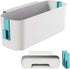 Bedside Organizer Caddy Hanging, Plastic, Green, 11 Lbs / 5 Kg Capacity,