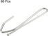 UXCell Pin-On Drapery Hooks - Zinc Plated Long Shanks 2.7" for Curtains - 60 Pcs