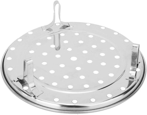 TOPINCN Stainless Steel Round Steamer - Silver (Large)
