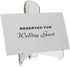 BANBERRY DESIGNS Clear Acrylic 3" Easels, Set of 6 for Tabletop Display of Plates, Pictures, Books