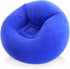 45x45x28 Inflatable Beanless Bean Bag Chair Lounge Sofa - Blue