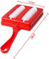 Carpet Sweeper Gadgets for Home, Twin Roller Type Hand-Held Brush for Pet Hair, Dust, and Small Rubbish Cleaning