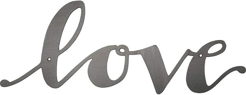 Primitives by Kathy "Love" Cutout Metal Sign for Home Decor