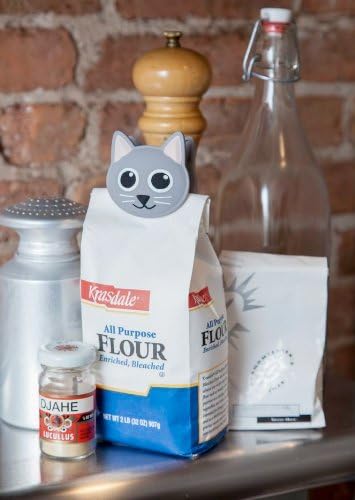 Kikkerland Cat Talking Bag Clip