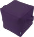 16", QILLOWAY Inflatable Outdoor Ottoman for Patio, Water Resistant Pouf Cube Inflatable Foot Rest, Outdoor Footstool