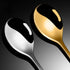4 Pieces Stainless Steel Coffee Teaspoons, Long Handle Espresso Soup Ice Cream Dessert Spoons