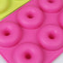 homEdge Silicone Donut Molds, 3-Pack of Non-Stick Food Grade Silicone Pans for Donut Baking – Green,Pink,Blue by homEdge