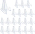 yuntop 20 Packs Mini Acrylic Easel Stands for Displaying Coins, Small Artworks, and Challenge Medals (2.12x 1.4 Inch)