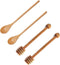 2pcs Honey Dipper Stick, 2pcs Long Handle Honey Spoon, Wooden Honey Dipper