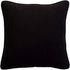 Satin Circle Lattice Pillow Cover - Black-Silver 16"x16" Decorative Sham for Home Decor